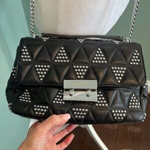 NWT Michael Kors Sloan Leather Chain Shoulder Bag